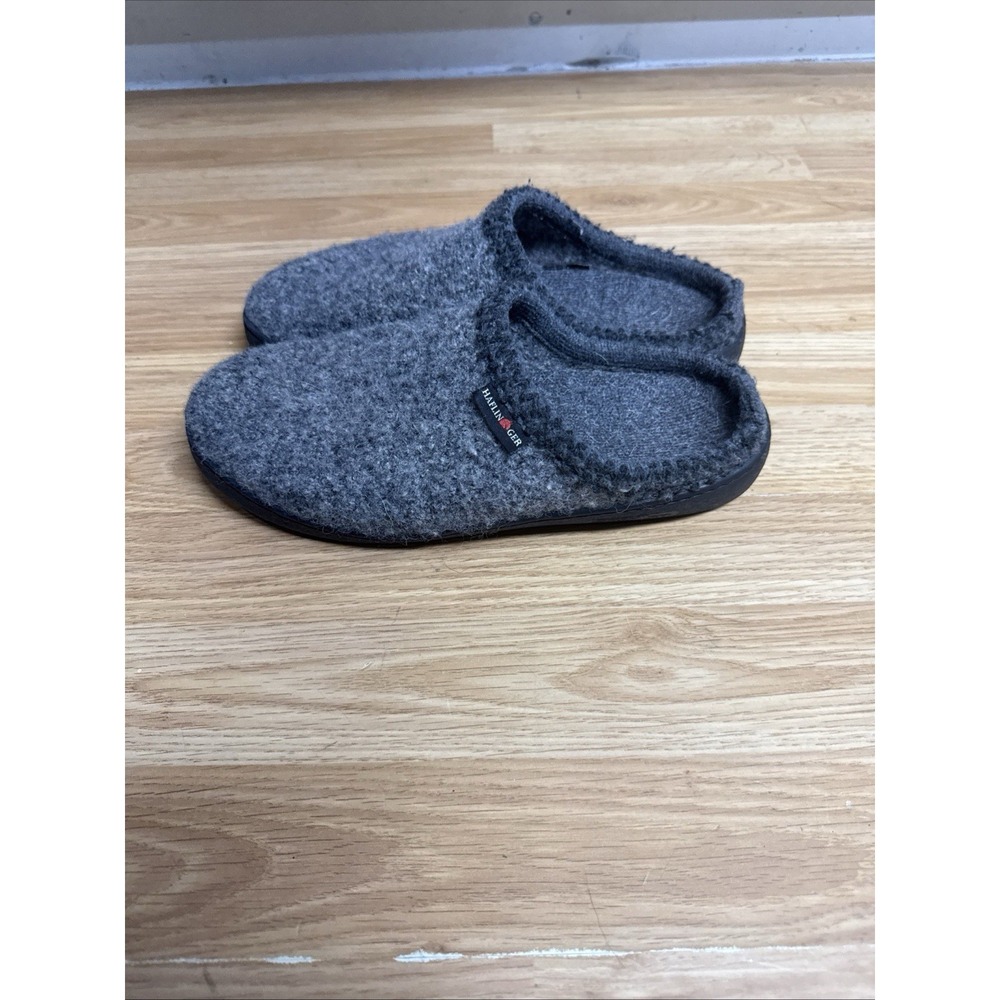 Haflinger AT Anthrazit Grey Speckle 43 Slip On Mule